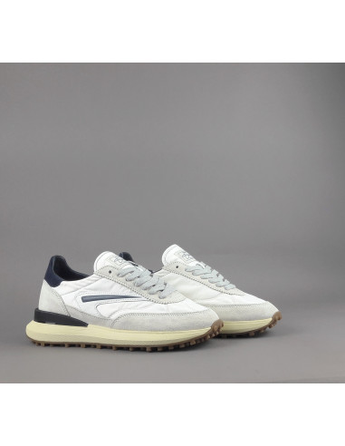 D.A.T.E. --- Sneakers Athleta Uomo Camoscio E Tela Ghiaccio