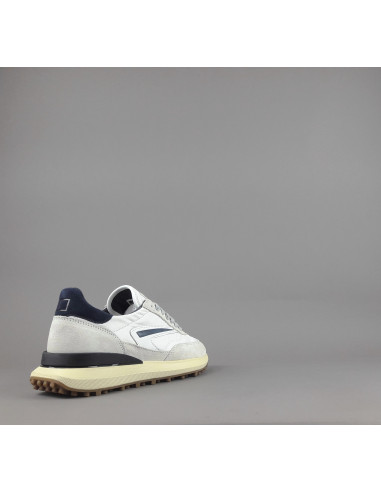 D.A.T.E. --- Sneakers Athleta Uomo Camoscio E Tela Ghiaccio