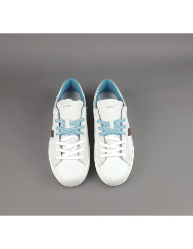 D.A.T.E. --- Sneakers Hill Low Vint Uomo Pelle Bianco