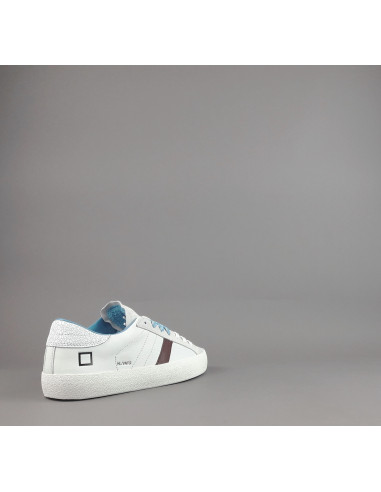 D.A.T.E. --- Sneakers Hill Low Vint Uomo Pelle Bianco