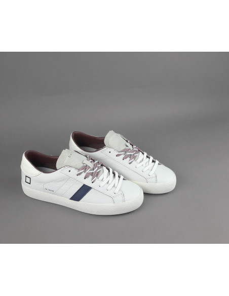 D.A.T.E. --- Sneakers Hill Low Uomo Pelle Bianco