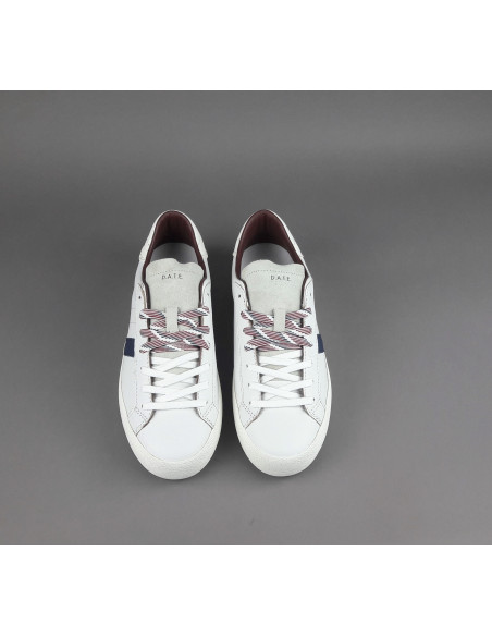D.A.T.E. --- Sneakers Hill Low Uomo Pelle Bianco