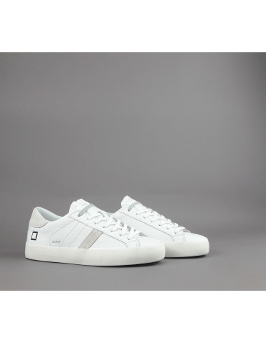 D.A.T.E. --- Sneakers Hill Low Uomo Pelle Bianco