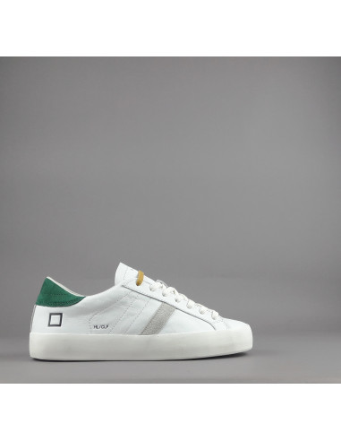 D.A.T.E. --- Sneakers Hill Low Uomo Pelle Bianco