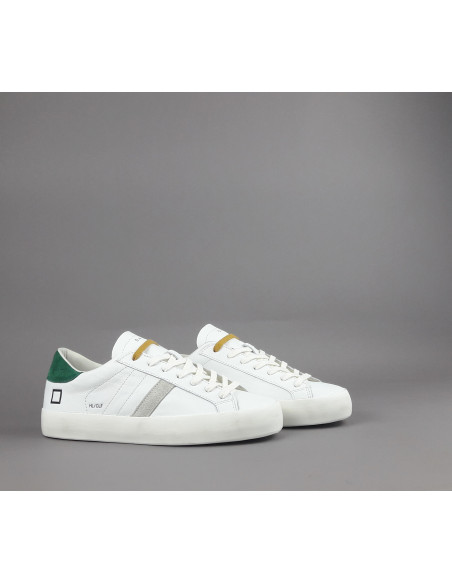 D.A.T.E. --- Sneakers Hill Low Uomo Pelle Bianco