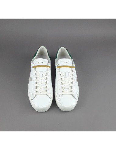 D.A.T.E. --- Sneakers Hill Low Uomo Pelle Bianco