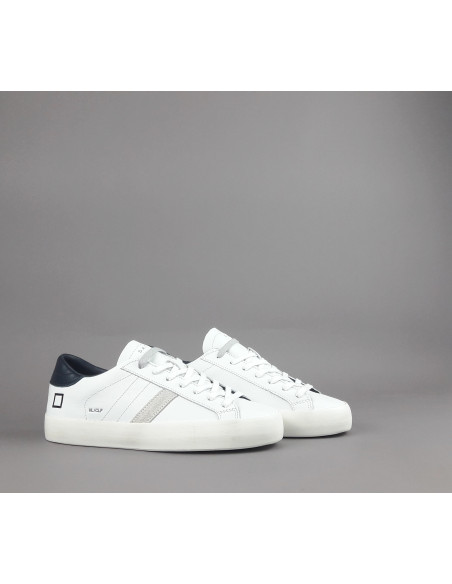 D.A.T.E. --- Sneakers Hill Low Uomo Pelle Bianco