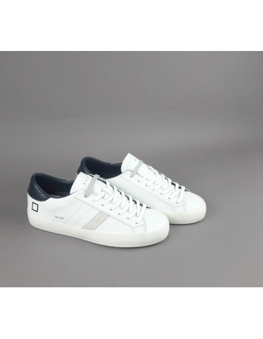 D.A.T.E. --- Sneakers Hill Low Uomo Pelle Bianco