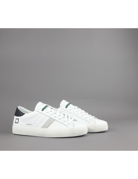 D.A.T.E. --- Sneakers Hill Low Uomo Pelle Bianco