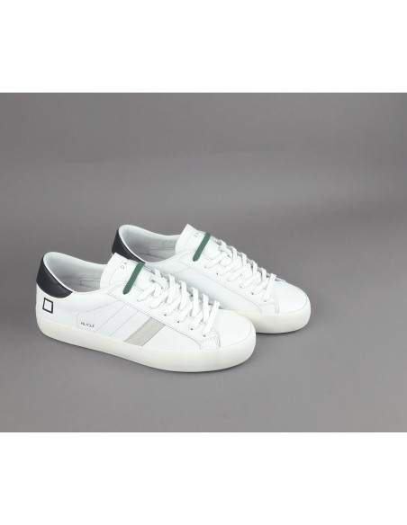 D.A.T.E. --- Sneakers Hill Low Uomo Pelle Bianco