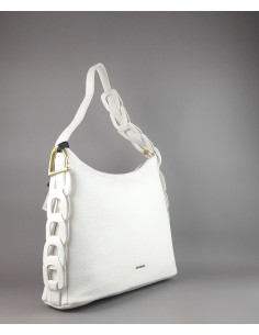 Gio Cellini --- Borsa A Spalla Grande Donna Bianco