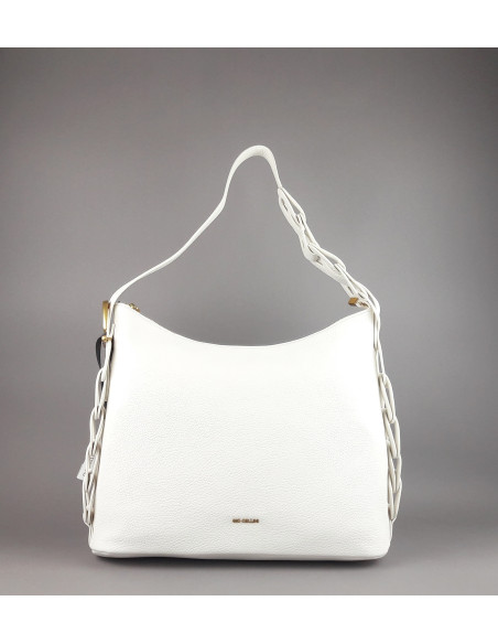Gio Cellini --- Borsa A Spalla Grande Donna Bianco