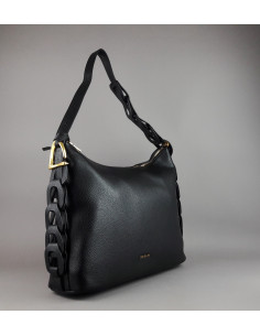 Gio Cellini --- Borsa A Spalla Grande Donna Nero