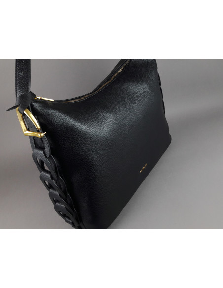 Gio Cellini --- Borsa A Spalla Grande Donna Nero