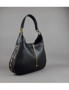 Gio Cellini --- Borsa A Spalla Grande Donna Nero