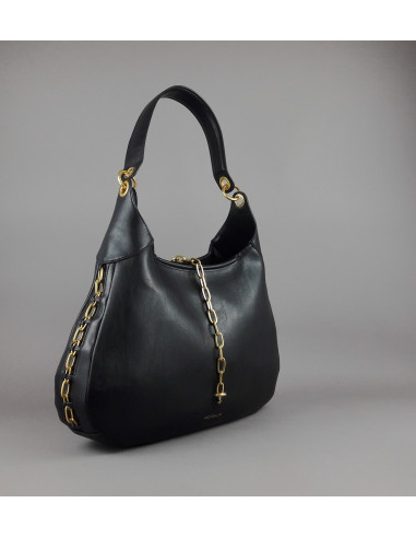 Gio Cellini --- Borsa A Spalla Grande Donna Nero