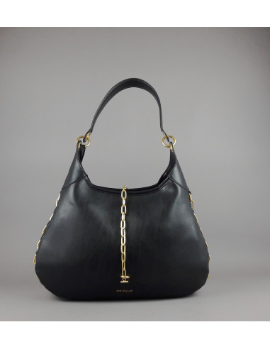 Gio Cellini --- Borsa A Spalla Grande Donna Nero