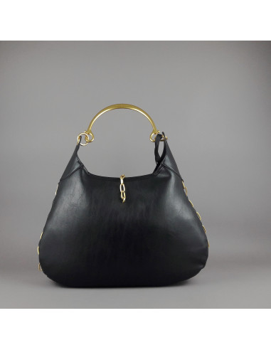 Gio Cellini --- Borsa A Spalla Grande Donna Nero