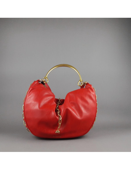 Gio Cellini --- Borsa A Spalla Grande Donna Rosso