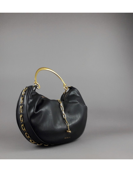 Gio Cellini --- Borsa A Spalla Grande Donna Nero