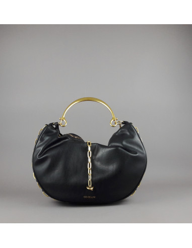 Gio Cellini --- Borsa A Spalla Grande Donna Nero
