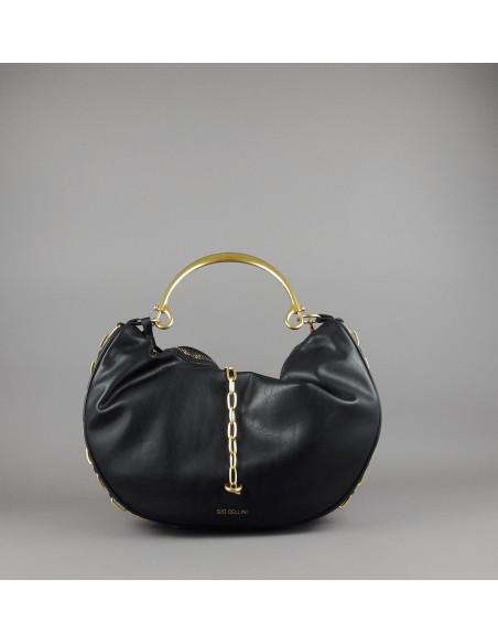 Gio Cellini --- Borsa A Spalla Grande Donna Nero