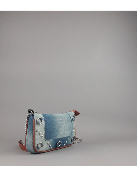 Gio Cellini --- Borsa A Spalla Piccola Donna Denim