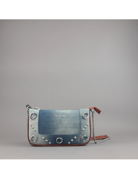 Gio Cellini --- Borsa A Spalla Piccola Donna Denim