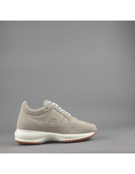 Hogan --- Interactive Donna Camoscio Pelle Beige