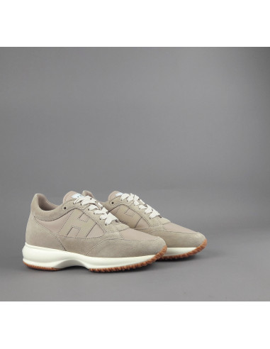 Hogan --- Interactive Donna Camoscio Pelle Beige
