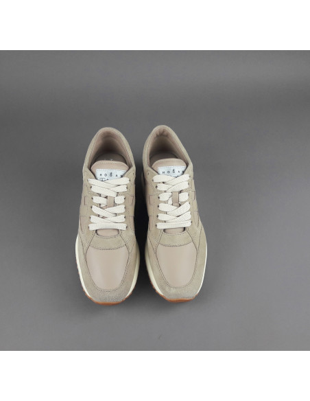 Hogan --- Interactive Donna Camoscio Pelle Beige
