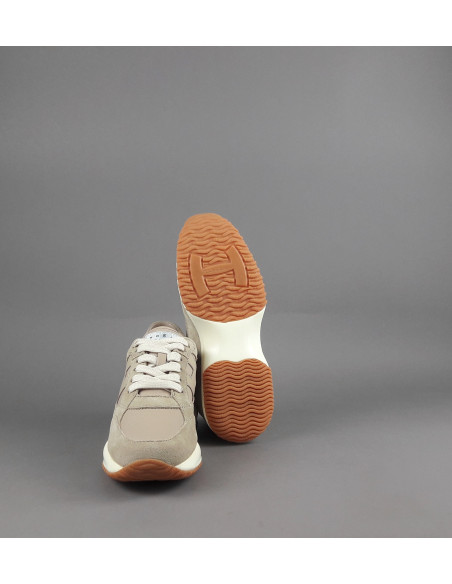 Hogan --- Interactive Donna Camoscio Pelle Beige