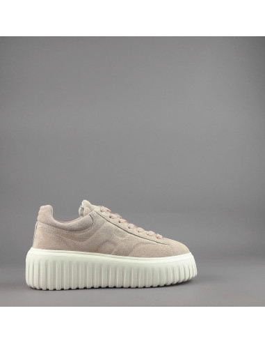 Hogan --- Stripes Donna Camoscio Nude