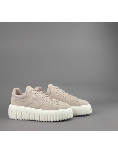 Hogan --- Stripes Donna Camoscio Nude