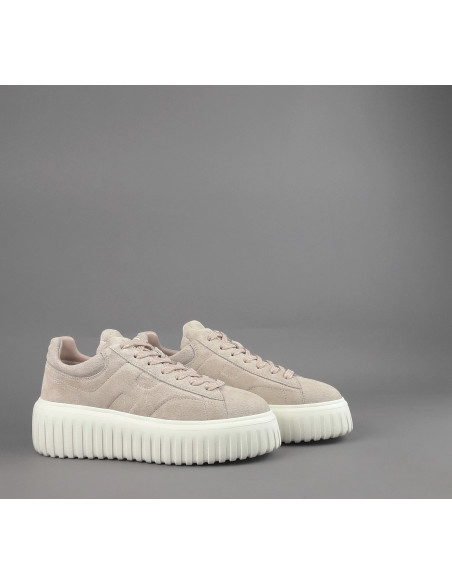 Hogan --- Stripes Donna Camoscio Nude