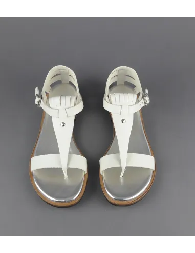 Frau Sandalo Donna Pelle Avorio Prezzo 95,00