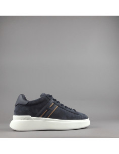 Hogan --- H580 Uomo Camoscio Blu Scuro