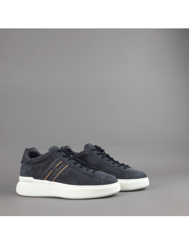 Hogan --- H580 Uomo Camoscio Blu Scuro