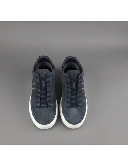 Hogan --- H580 Uomo Camoscio Blu Scuro