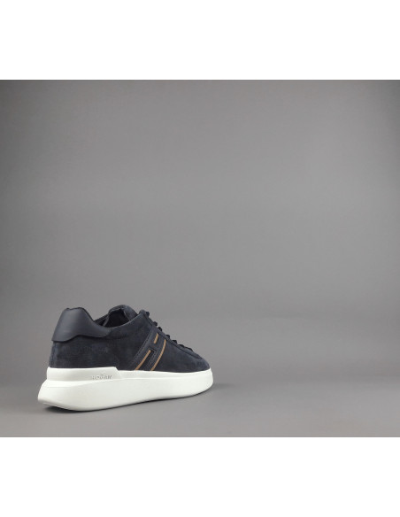 Hogan --- H580 Uomo Camoscio Blu Scuro