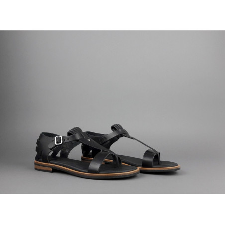 Frau _ _ Sandalo Donna Pelle Nero Prezzo 95,00