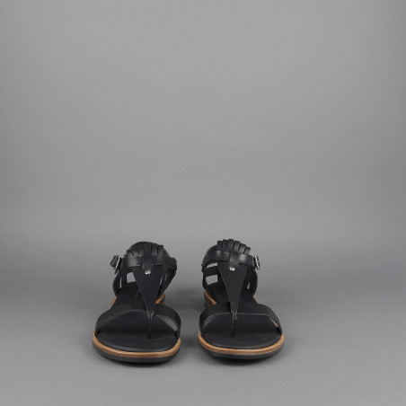 Frau _ _ Sandalo Donna Pelle Nero Prezzo 95,00