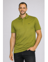 Sun 68 --- Polo Uomo Small Stripes Verde Oliva