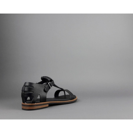 Frau _ _ Sandalo Donna Pelle Nero Prezzo 95,00