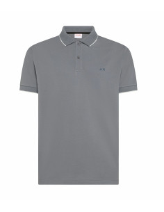 Sun 68 --- Polo Uomo Small Stripes Grigio