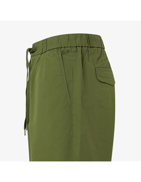 Sun 68 --- Bermuda Uomo Misto Cotone Verde Militare