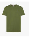 Sun 68 --- T-Shirt Uomo Cotone Verde Militare