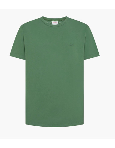 Sun 68 --- T-Shirt Uomo Piquet Di Cotone Verde