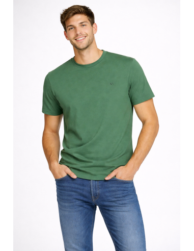 Sun 68 --- T-Shirt Uomo Piquet Di Cotone Verde