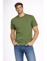 Sun 68 --- T-Shirt Uomo Cotone Verde Militare